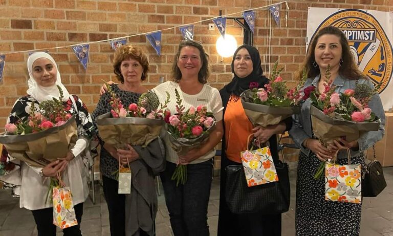 Mooie lezing over vluchtelingenwerk